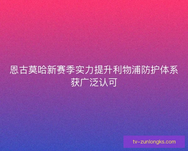 恩古莫哈新赛季实力提升利物浦防护体系获广泛认可 恩古莫哈新赛季实力提升利物浦防护体系获广泛认可